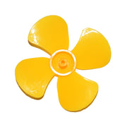 100 PCS Four-Blade Propeller Technology Made Toy Accessories, Random Color Delivery