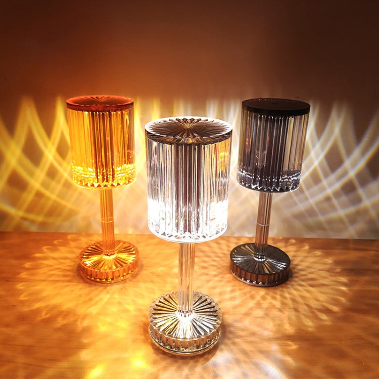 USB Charging Touch Diamond Crystal Table Lamp, Specification: USB Charging(RGB with Remote Control 16 Color)(Transparent) -  by PMC TechLife | Online Shopping South Africa | PMC TechLife