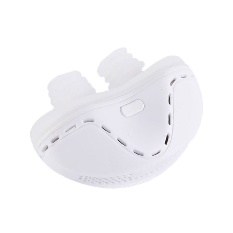QC-002 Portable Chargeable Electric Anti-Snoring Device(Icon White) - Anti Snoring Tools by PMC TechLife | Online Shopping South Africa | PMC TechLife