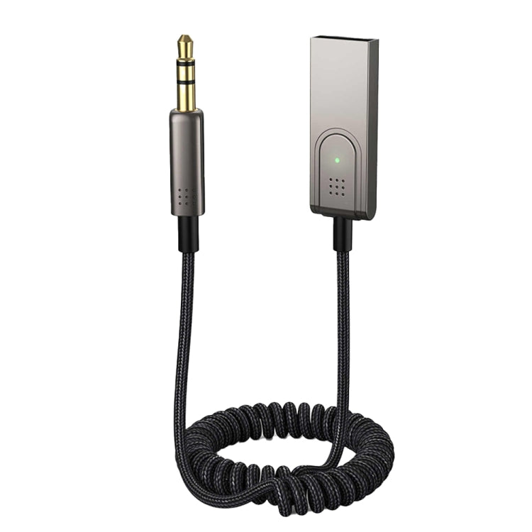 BY301 AUX Car Bluetooth 5.0 Receiver Mobile Call Bluetooth Adapter - Bluetooth Adapters by PMC TechLife | Online Shopping South Africa | PMC TechLife | Buy Now Pay Later Mobicred