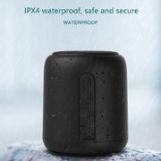 F9 TWS Mini Portable Bluetooth Speaker Support TF Card(No FM-Blue)