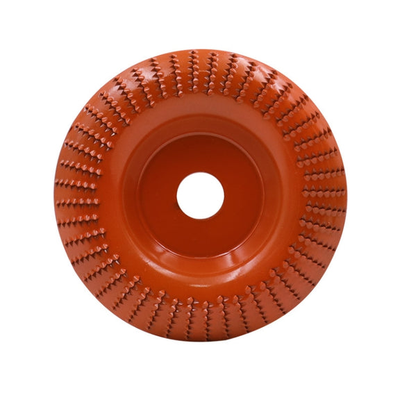 Woodworking Sanding Plastic Stab Discs Hard Round Grinding Wheels For Angle Grinders, Specification: 100mm Orange Curved