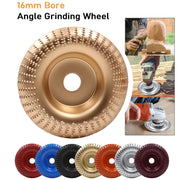 Woodworking Sanding Plastic Stab Discs Hard Round Grinding Wheels For Angle Grinders, Specification: 100mm Orange Curved