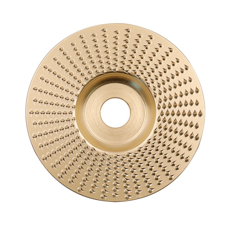 Woodworking Sanding Plastic Stab Discs Hard Round Grinding Wheels For Angle Grinders, Specification: 98mm Golden Plane - Abrasive Tools & Accessories by PMC TechLife | Online Shopping South Africa | PMC TechLife