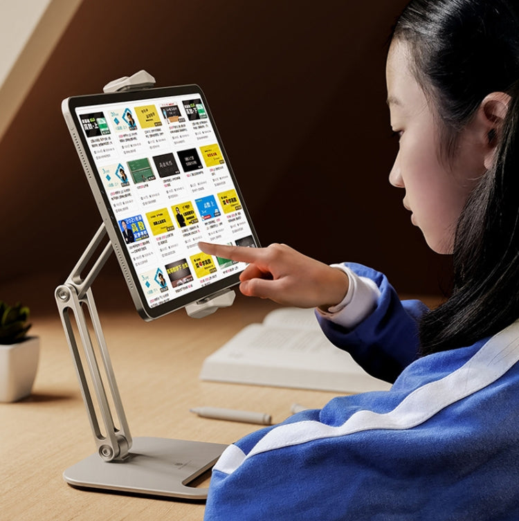 Boneruy P47 Tablet Computer Stand Desktop Mobile Phone Stand(Black) - free shipping - PMC Jewellery - Order now!