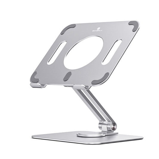 Boneruy L04mini 360 Degree Rotating Aluminum Alloy Tablet Laptop Holder(Silver) - free shipping - PMC Jewellery - Order now!