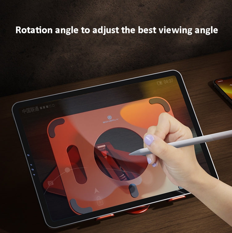 Boneruy L04mini 360 Degree Rotating Aluminum Alloy Tablet Laptop Holder(Silver) - free shipping - PMC Jewellery - Order now!