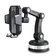 X-0566 Big Suction Cup Car Phone Holder Center Console Phone Holder(Black Gray) - Car Holders by PMC TechLife | Online Shopping South Africa | PMC TechLife