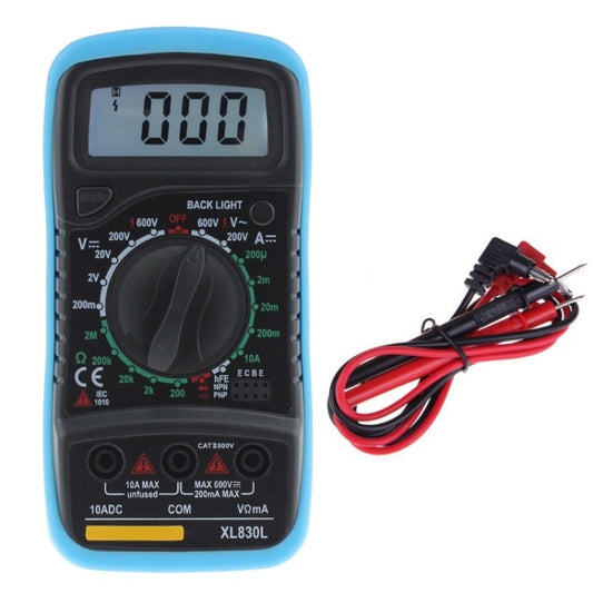 ANENG XL830L Multi-Function Digital Display High-Precision Digital Multimeter, Specification: Bubble Bag Packing(Blue) - free shipping - PMC Jewellery - Order now!