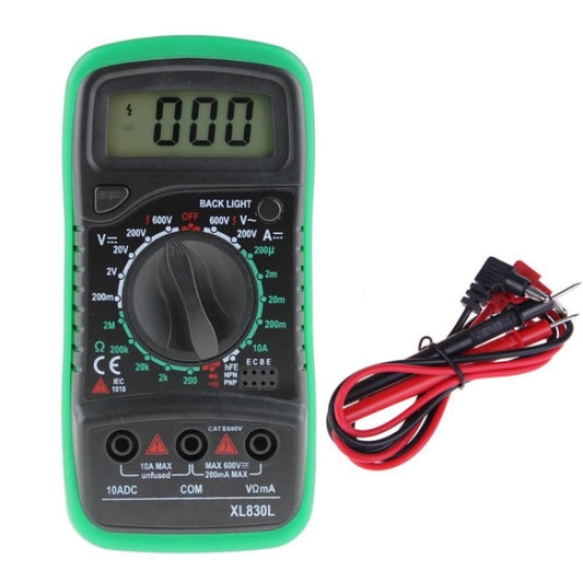 ANENG XL830L Multi-Function Digital Display High-Precision Digital Multimeter, Specification: Bubble Bag Packing(Green) - free shipping - PMC Jewellery - Order now!