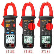 ANENG Intelligent Digital Backlit Clamp-On High-Precision Multimeter, Specification: ST181