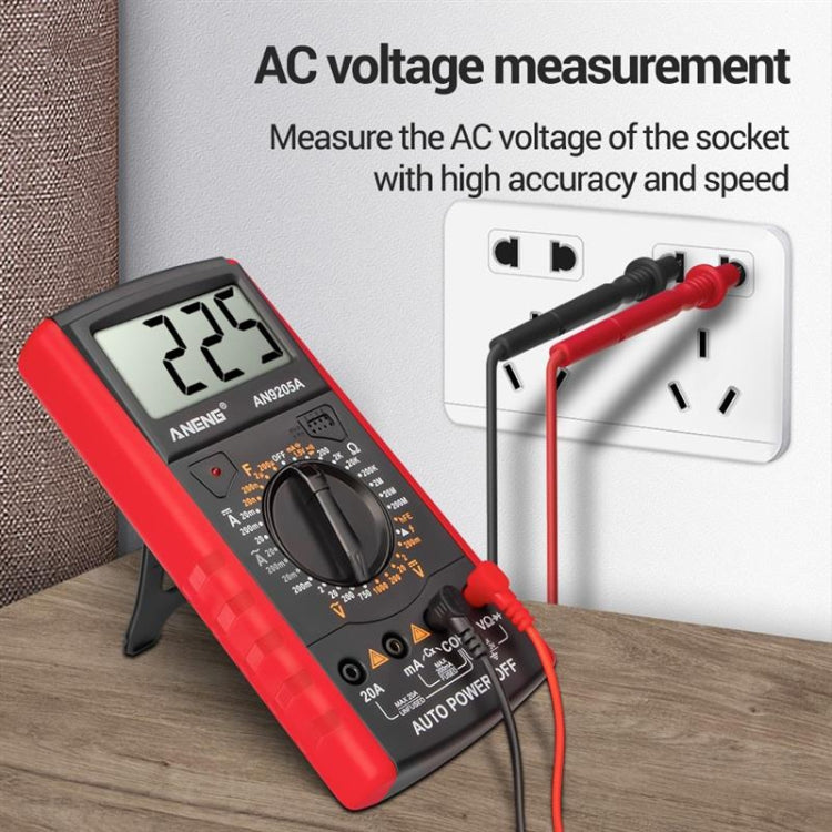 ANENG Automatic High-Precision Intelligent Digital Multimeter, Specification: AN9205A(Green)