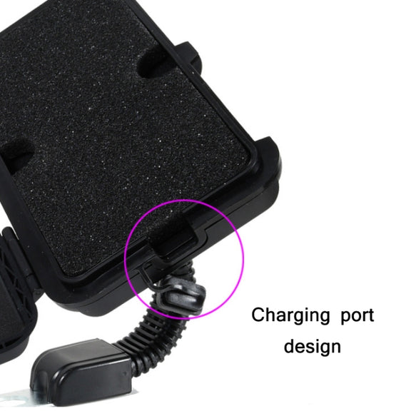 Motorcycle Bicycle Water-resistant Mobile Phone Holder, Style: Rearview Mirror (6.5 inch)