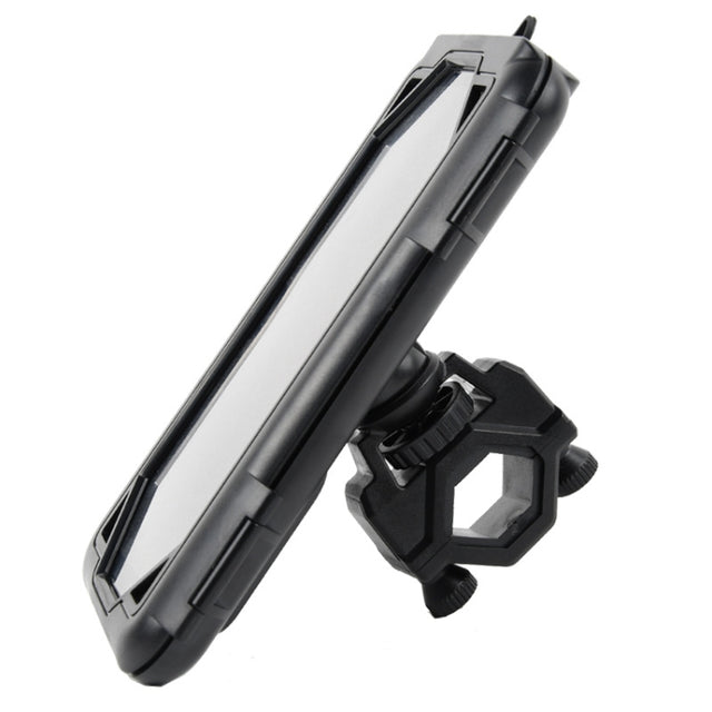 Motorcycle Bicycle Water-resistant Mobile Phone Holder, Style: Handlebar (7 inch)