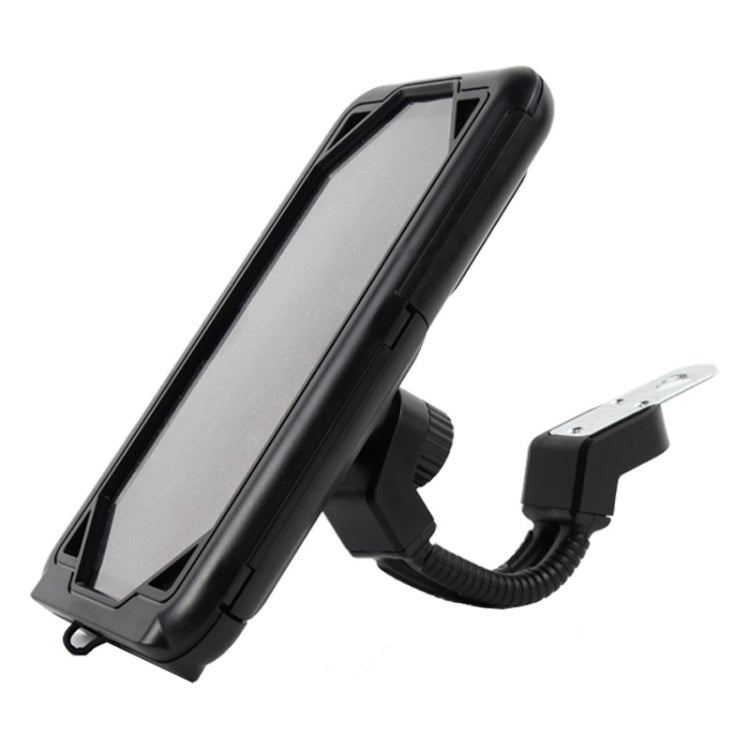 Motorcycle Bicycle Waterproof Mobile Phone Holder, Style: Rearview Mirror (7 inch) - Holders by PMC TechLife | Online Shopping South Africa | PMC TechLife