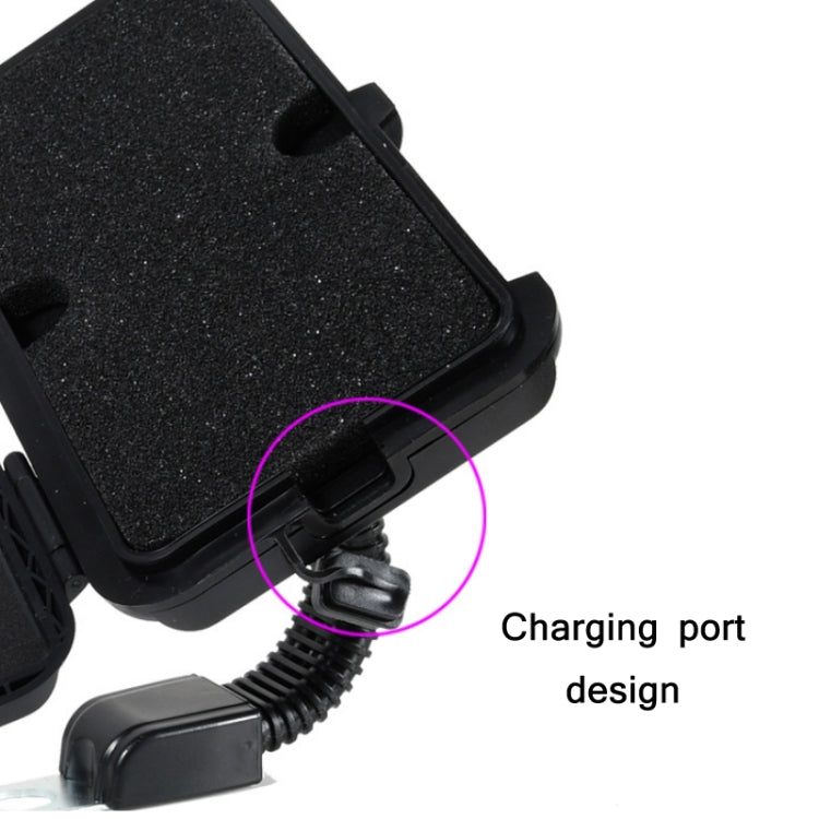 Motorcycle Bicycle Water-resistant Mobile Phone Holder, Style: Rearview Mirror (7 inch)