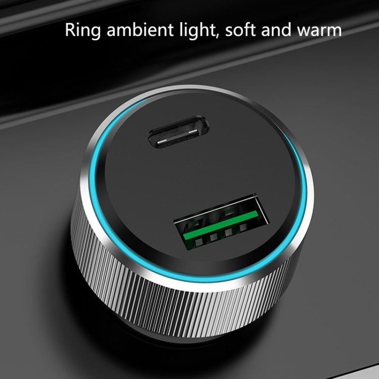 QIAKEY TM328L Dual Port Fast Charge Car Charger - Car Charger by QIAKEY | Online Shopping South Africa | PMC TechLife