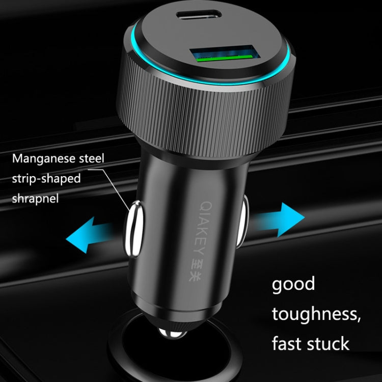 QIAKEY TM328L Dual Port Fast Charge Car Charger - free shipping - PMC TechLife - Order now!