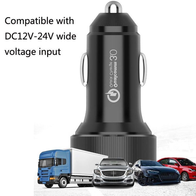 QIAKEY TM329 Dual Port Fast Charge Car Charger - free shipping - PMC TechLife - Order now!