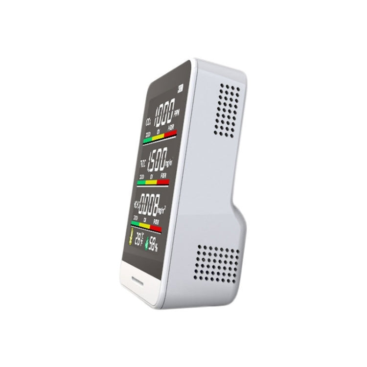 AK4 Infrared 5 in 1 CO2 HCHO TVOC Detector Temperature Hygrometer - Gas Monitor by PMC TechLife | Online Shopping South Africa | PMC TechLife | Buy Now Pay Later Mobicred