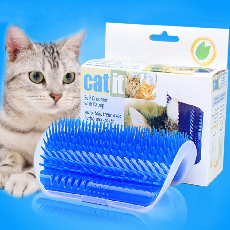 Pet Cat Corner Rub Hair Massage Brush(Green) - Grooming by PMC TechLife | Online Shopping South Africa | PMC TechLife | Buy Now Pay Later Mobicred
