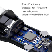 QIAKEY BK913 Dual Ports Fast Charge Car Charger