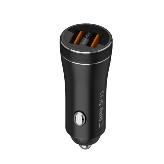 QIAKEY BK918 Dual Ports Fast Charge Car Charger - Car Charger by QIAKEY | Online Shopping South Africa | PMC Jewellery | Buy Now Pay Later Mobicred