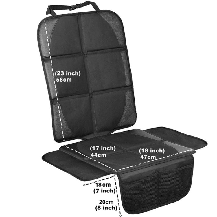 Child Car Seat Anti-Skid Protection Pad(Black) - Seat Accessories by PMC TechLife | Online Shopping South Africa | PMC TechLife