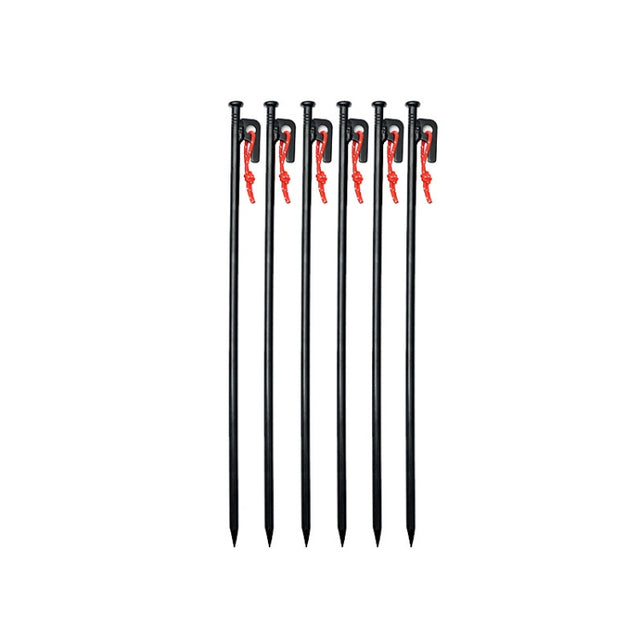 6 PCS 40cm Outdoor Camping Windproof Fixed Canopy Ground Nails