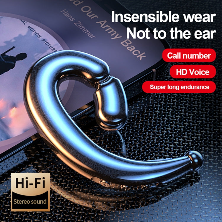 M520 Ear-mounted Stereo Bone Conduction Sports Bluetooth Earphone(Skin Color)