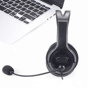 Head-Mounted Wired Headset With Microphone, Style: GAE-440 B