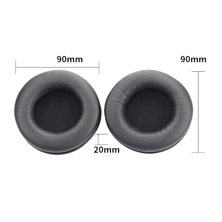 2 PCS Headset Sponge Earmuffs For Razer Kraken 7.1 V1 Pro, Colour: Black+Orange Net