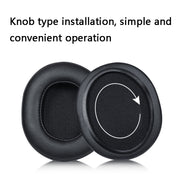 2 PCS Headset Sponge Earmuffs for iGene K5(Red)