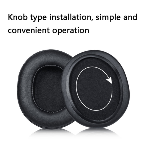 2 PCS Headset Sponge Earmuffs for iGene K5(Red)