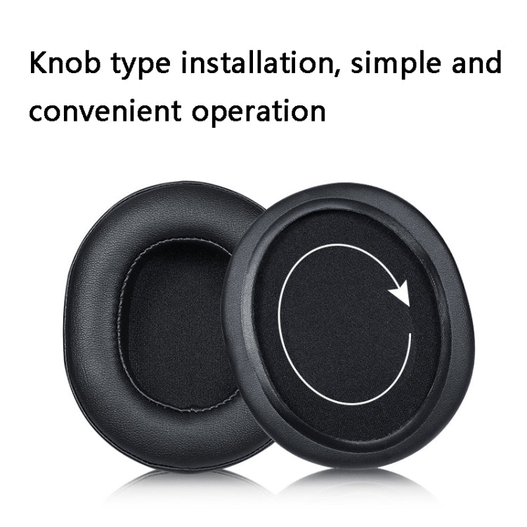 2 PCS Headset Sponge Earmuffs for iGene K5(Red)