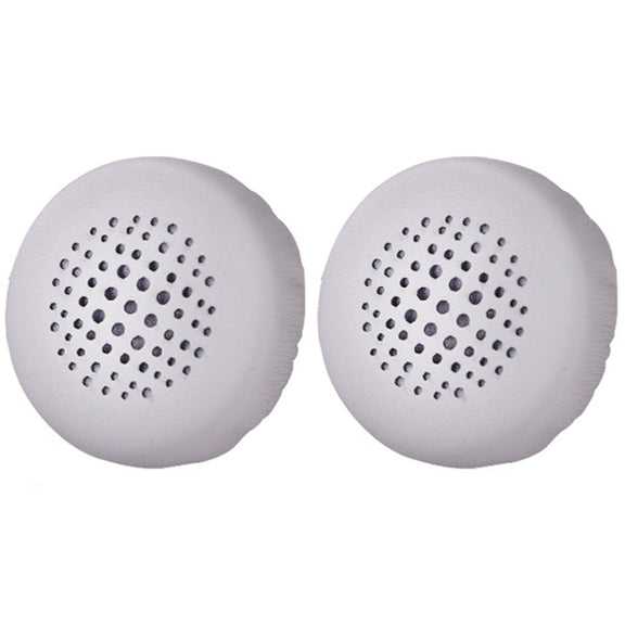 2 PCS Headset Honeycomb Earmuffs for Jabra Evolve 20se / 30II / 40 / 65+ / 75+(Gray)