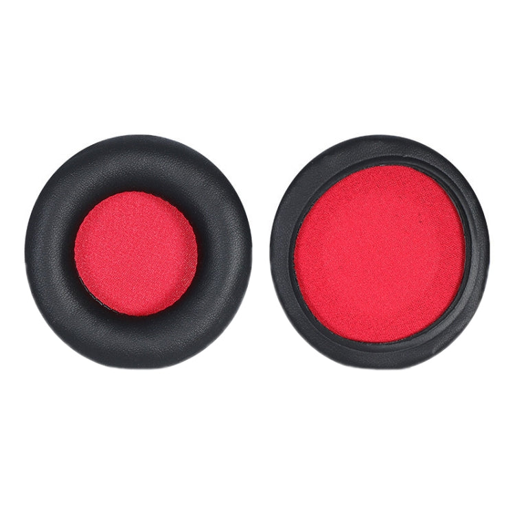 1 Pair Headset Sponge Earmuffs for Audio-Technica ATH-S200BT(Black+Red) - Earmuff & Pad by PMC TechLife | Online Shopping South Africa | PMC TechLife