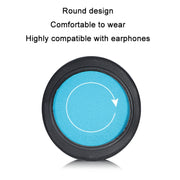 1 Pair Headset Sponge Earmuffs for Audio-Technica ATH-S200BT(Black+Blue)