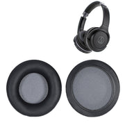 1 Pair Headset Sponge Earmuffs for Audio-Technica ATH-S200BT(White+Gray)