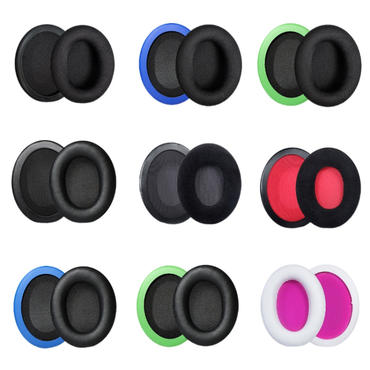 1 Pair Headset Earmuffs For Kingston Stinger Smart, Colour: Black Mesh