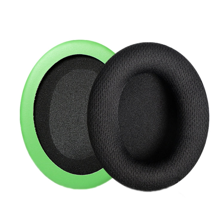 1 Pair Headset Earmuffs For Kingston Stinger Smart, Colour: Black Mesh+Green - Earmuff & Pad by PMC TechLife | Online Shopping South Africa | PMC TechLife