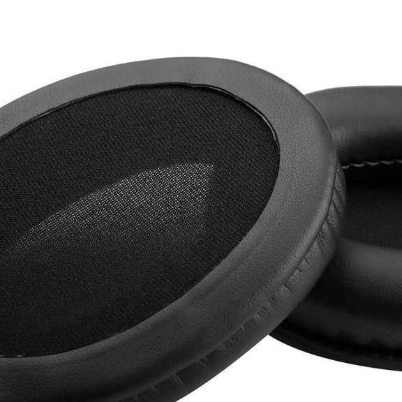2pcs Headset Earmuffs For Kingston HyperX Cloud II / Silver / Alpha / Flight / Stinger, Color: Black Splicing