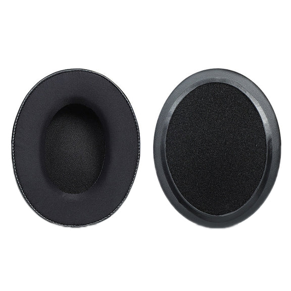 1 Pair Headset Earmuffs For Kingston HyperX Cloud II / Silver / Alpha / Flight / Stinger, Colour: Black Ice-skinned