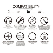 Mini Live Collar Wireless Microphone, Style: GAW-811