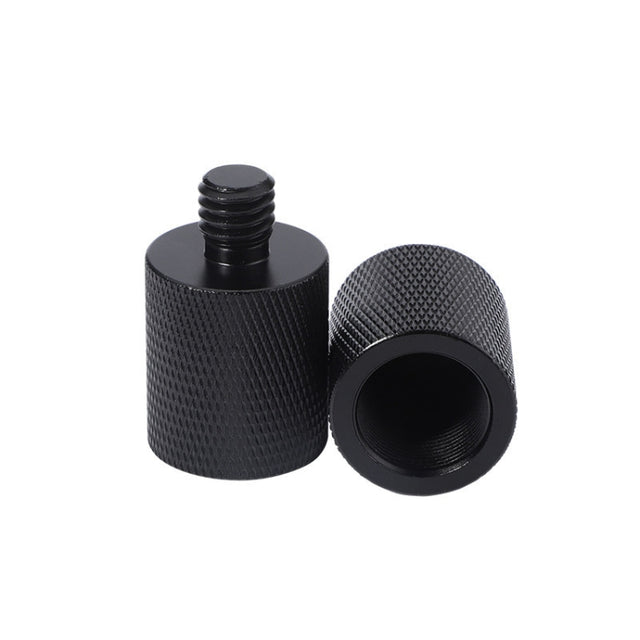 2 PCS Microphone Adapter Screw F10 5/8-27  Female to 3/8 Male Screw