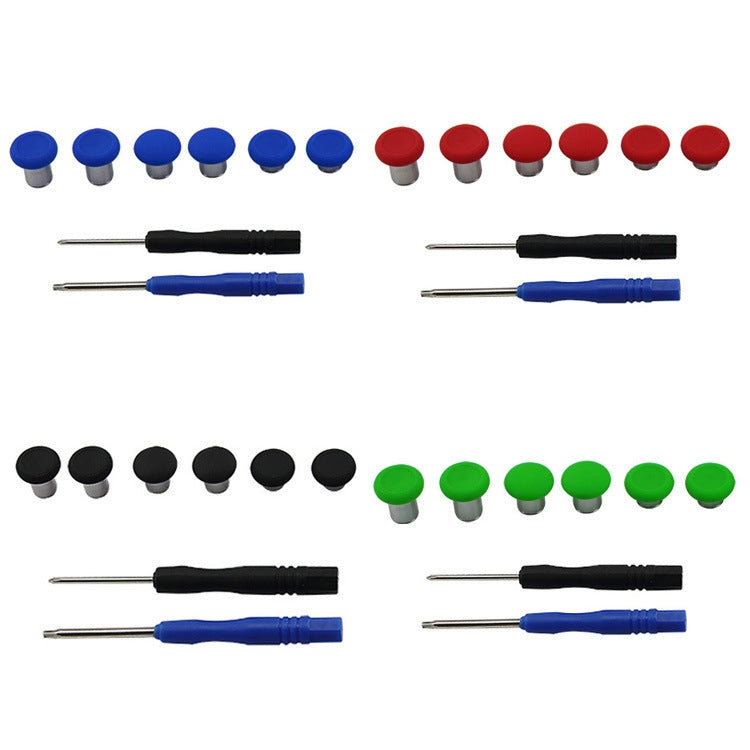 6 PCS Button Accessories For PS4 / Switch / Xbox One(Blue) - Switch Spare Parts by PMC TechLife | Online Shopping South Africa | PMC TechLife
