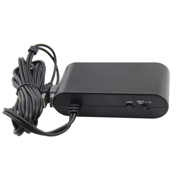 GC Handle To Wii U/PC/Switch Converter Adapter(Black)