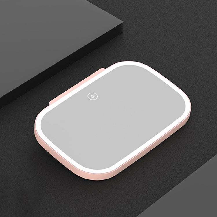 Car Sun Visor Makeup Mirror With LED Light(Pink) - Interior Mirrors by PMC TechLife | Online Shopping South Africa | PMC TechLife