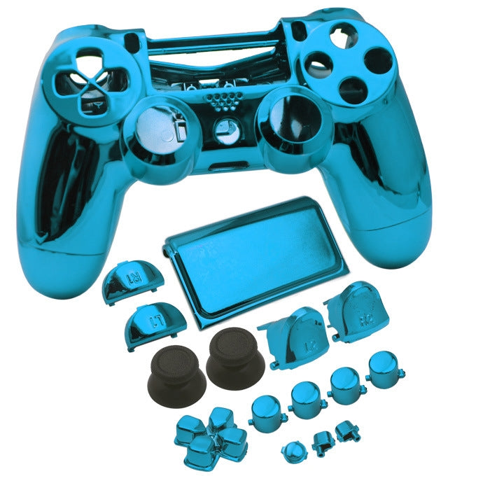 Electroplated Protective Case For PS4 Slim(Blue) - Cases by PMC TechLife | Online Shopping South Africa | PMC TechLife