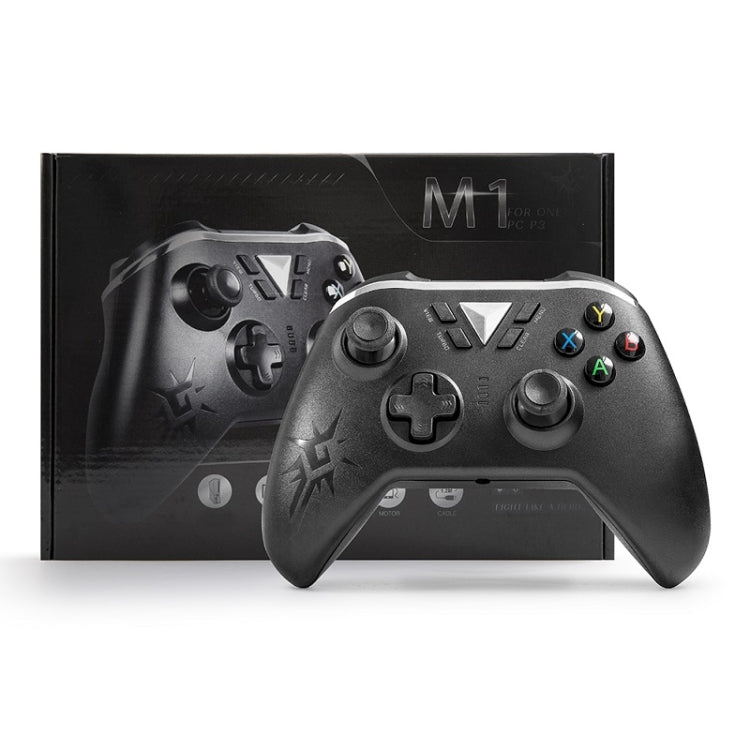 M-1 2.4G Wireless Drive-Free Gamepad For XBOX ONE / PS3 / PC(Silver Gray) - Gamepad by PMC TechLife | Online Shopping South Africa | PMC TechLife